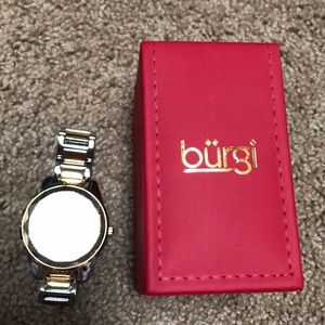 Burgi BUR132TTG Diamond Dial two tone watch